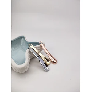 Gold Silver Rose Metal Makeup Applicator Mini Beauty Scoop Facial Cream Spoon Cosmetic Spatula