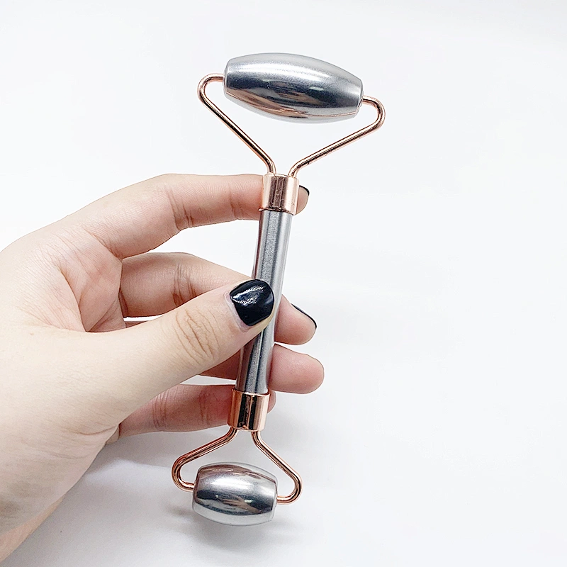 New design facial roller anti-aging wrinkle removal face massage roller double-head face massager