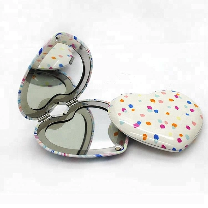 China factory custom alimunim foldable makeup mirror with anodic oxidation