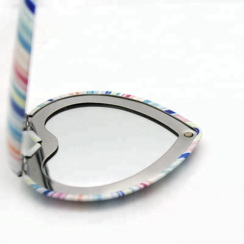 China factory custom alimunim foldable makeup mirror with anodic oxidation