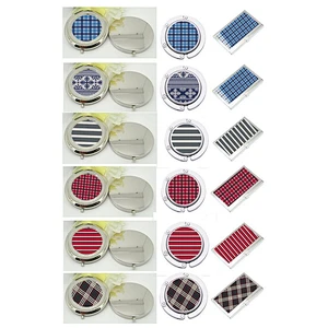compact mirror bag hanger name card gift set
