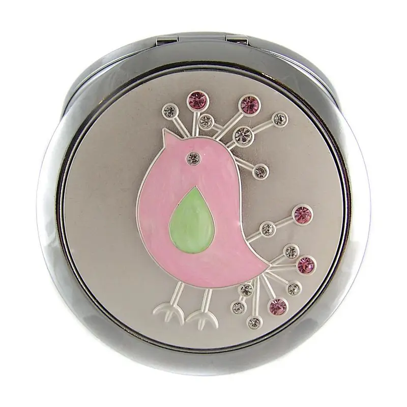 Ladies Gift Bag Purse Travel Mirror Compact Make Up Mirror Girls