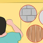 How to hang a heavy mirror ?