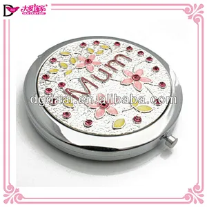 2014 new design small compact mirror Mother's day gifts mirror