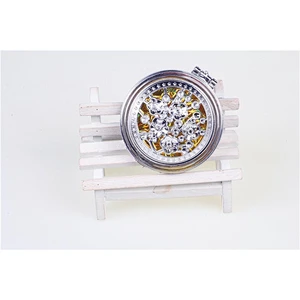Factory made iron round silver gold plated wholese compact mirror