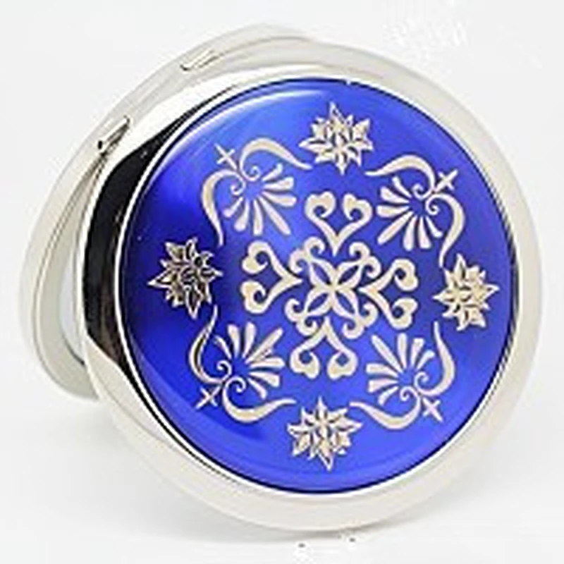 Wholesale CD grain shell highend compact mirror portable mirror