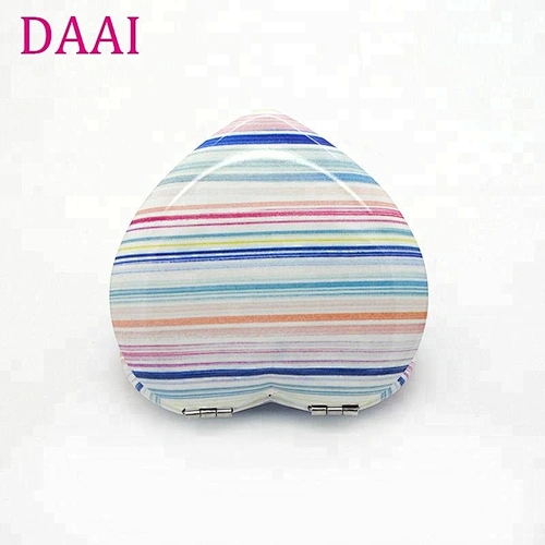 China factory custom alimunim foldable makeup mirror with anodic oxidation