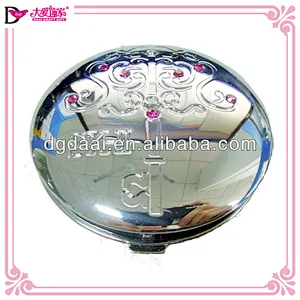 2014 new design fancy cosmetic mirror custom logo cosmetic mirror