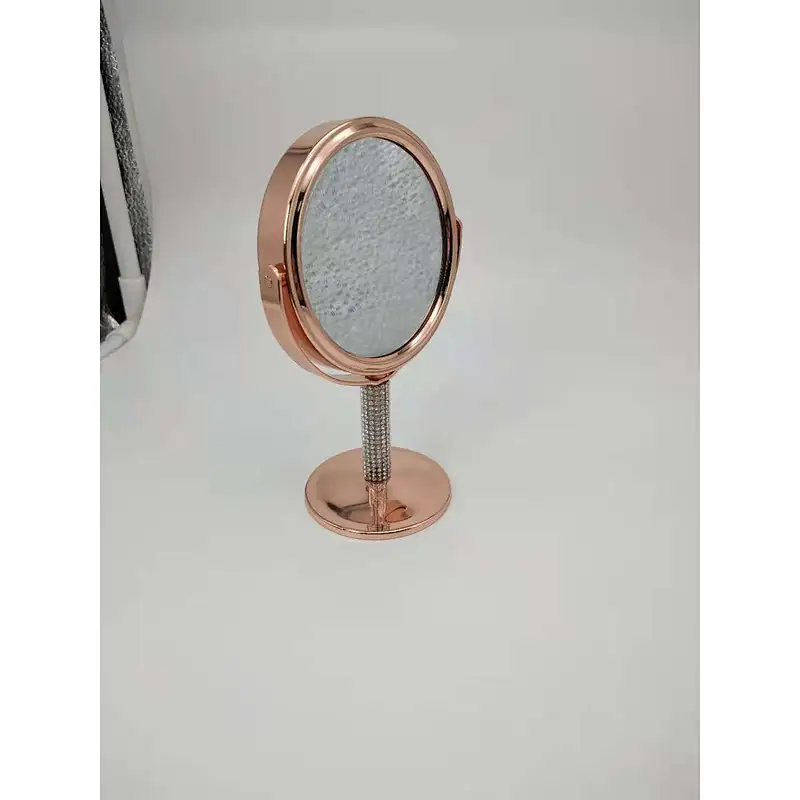 Dapai Desktop Hollywood Makeup Mirror Frameless Dressing Zinc alloy plating Customize for lady gifts