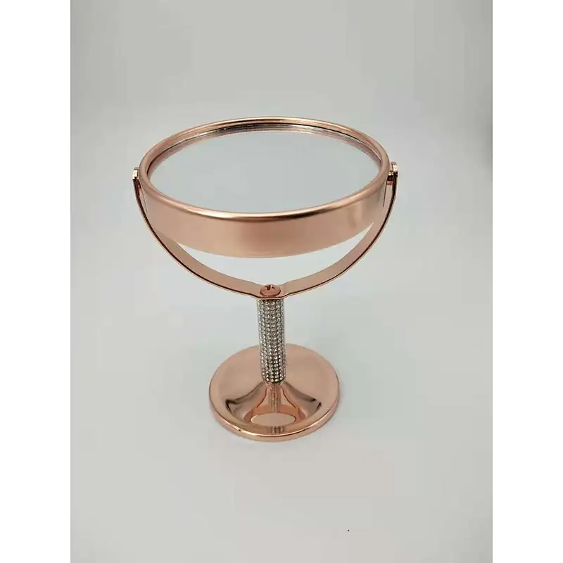 Dapai Desktop Hollywood Makeup Mirror Frameless Dressing Zinc alloy plating Customize for lady gifts
