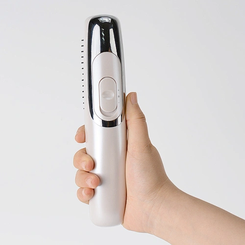 wholesale popular handheld  scalp hair massager brush electric hot comb with infrared and vibration option  help treat hair loss