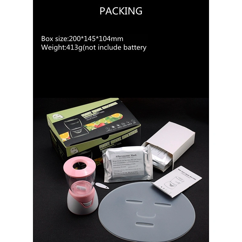 Amazon hot sale Wholesale Automatic Making Whitening mini fruit mask machine  instrument