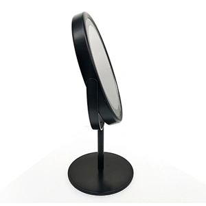 High quality household bathroom chrome plated fashion standing table mirror