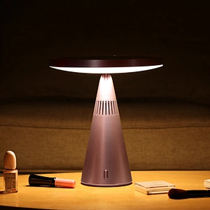 Amazon hot sellings the Newest High Quality Bluetooth Speaker & Touch Key desktop makeup mirror With led lamp