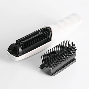 wholesale popular handheld  scalp hair massager brush electric hot comb with infrared and vibration option  help treat hair loss