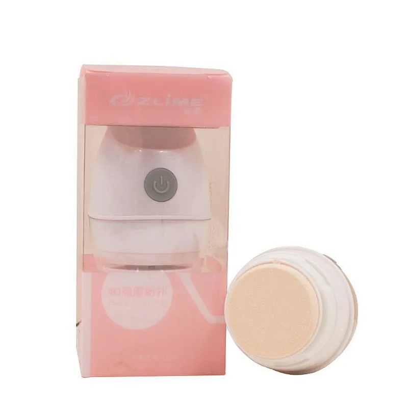 Beauty Mini Soft Electric Vibration Cosmetic Power Puff Holder