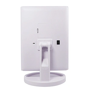 LED Makeup Magnifying Mirror Tri-Fold Vanity Mirror Touch Screen Adjustable Stand, Brightness Travel Beauty Mirror