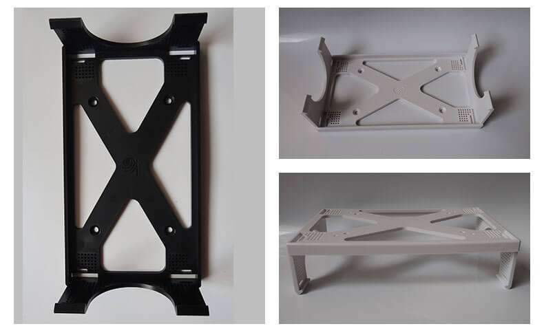 Plastic projector housing