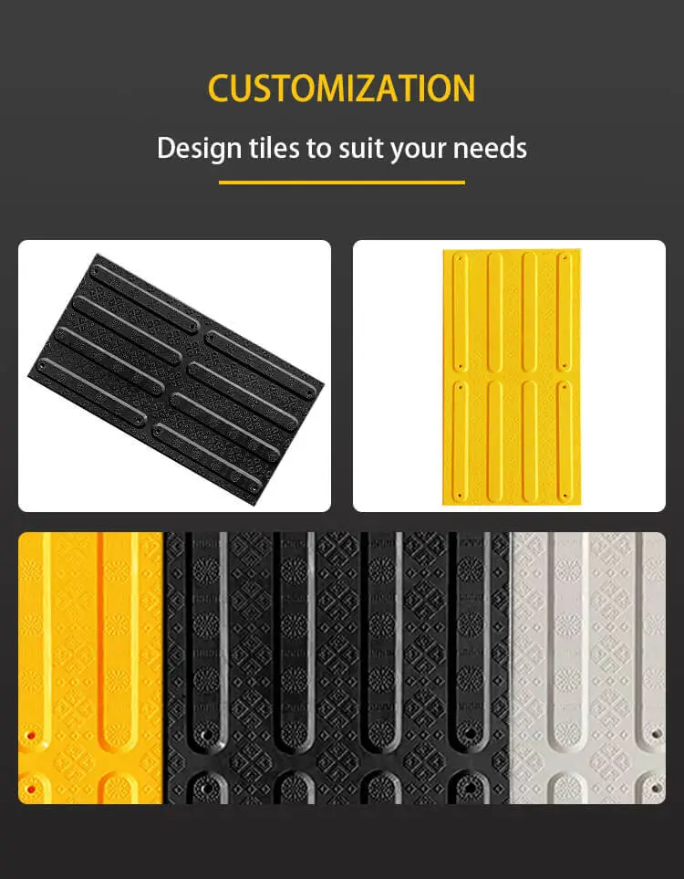 tactile tile installation