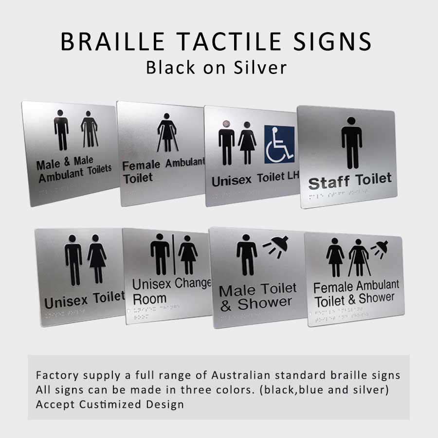 braille tactile sign