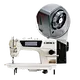 two needle lockstitch sewing machine