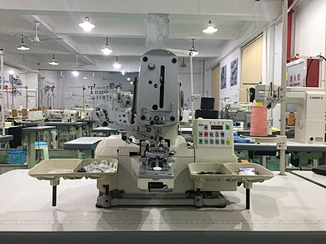 industrial sewing machine button