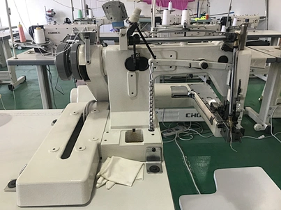 sewing machine chain stitch embroidery
