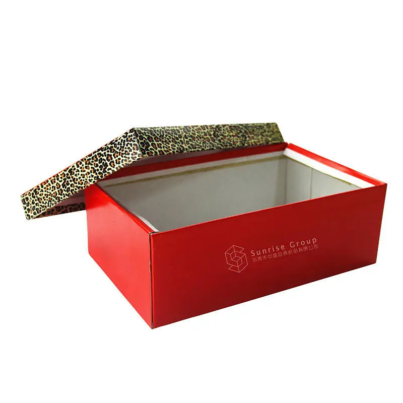 Shoe Box，professional custom paper packaging box printing box，box bottom with box lid， printing box，