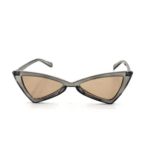 Custom plastic wholesale triangle frame women sunglasses