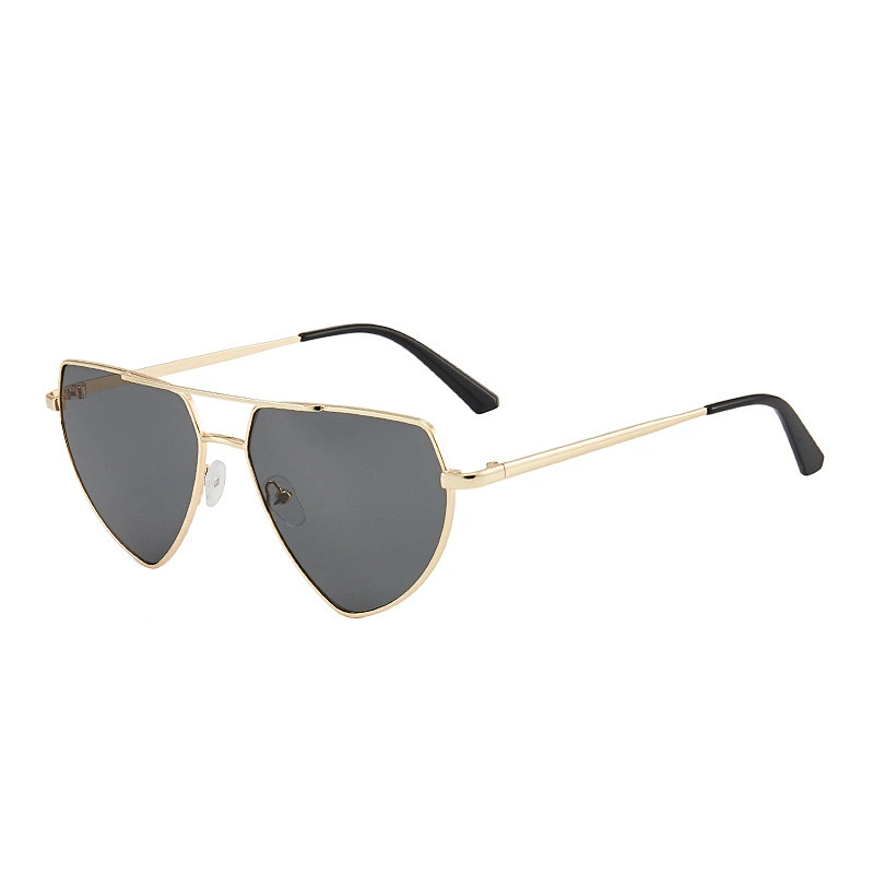 2020 Newest Fashion Sun Glasses Personalized Triangle Eyewear Sea Color Lens Shade Womens Sunglasses