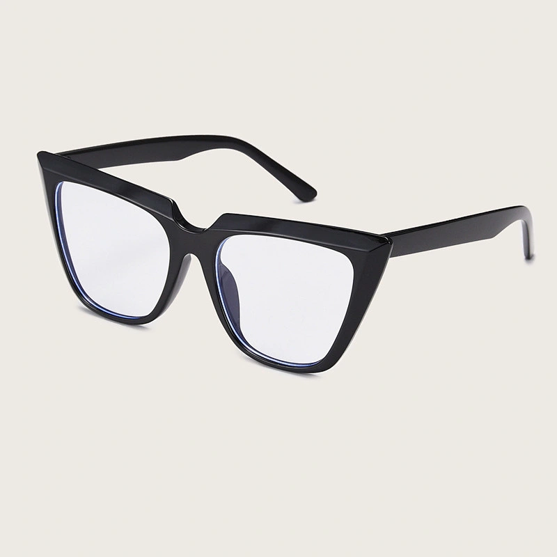 New Trendy Fashion Cat Eye Glasses Frame Computer Glasses Clear Anti Blue Light Blocking Glasses
