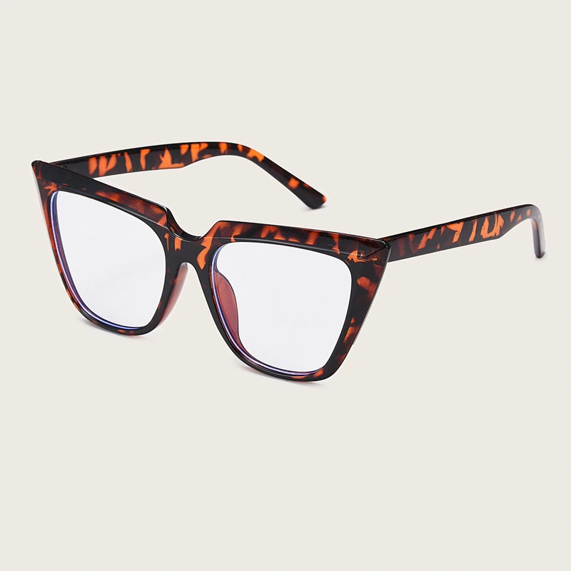 New Trendy Fashion Cat Eye Glasses Frame Computer Glasses Clear Anti Blue Light Blocking Glasses
