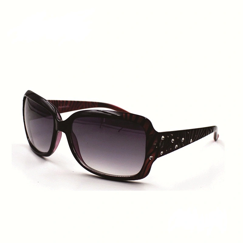 Fantastic style customized logo zebra pattern sunglasses