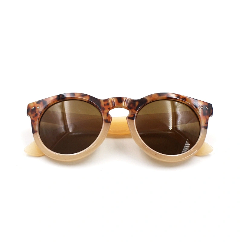 2021 Shades mirror lens demi frame vintage sunglasses
