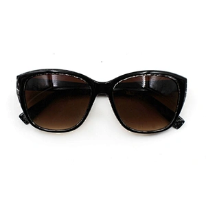 Oversize luxury women own brand logo sunglasses