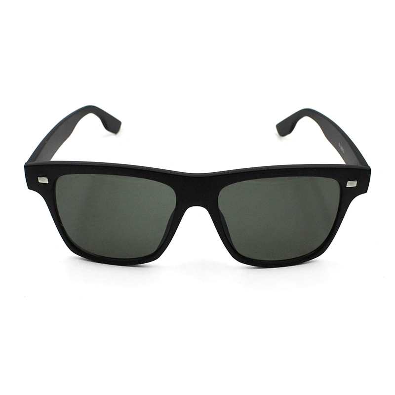 Fashionable rubberized frame custom logo sunglasses