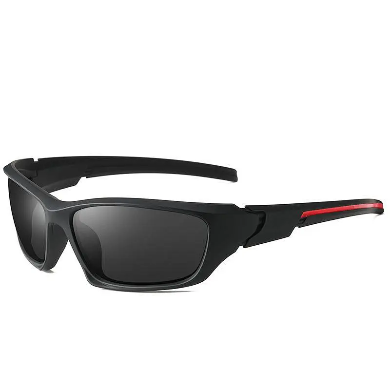 UNOC Fishing Outdoor Sport Sunglasses Men Glasses Cycling Climbing Sun Glasses Polarization Sunglasses