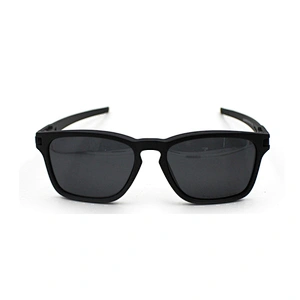 Rectangle rubberized UV400 retro men women sunglasses