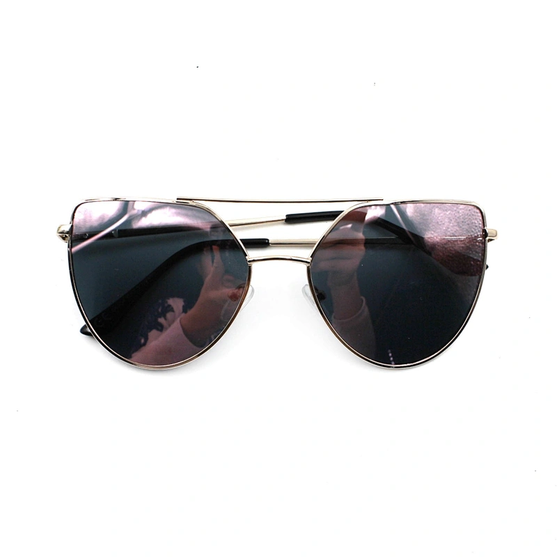 New trendy women promotion custom logo sunglasses