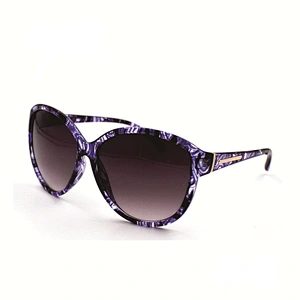 2019 vintage fashion blue trans print sunglasses