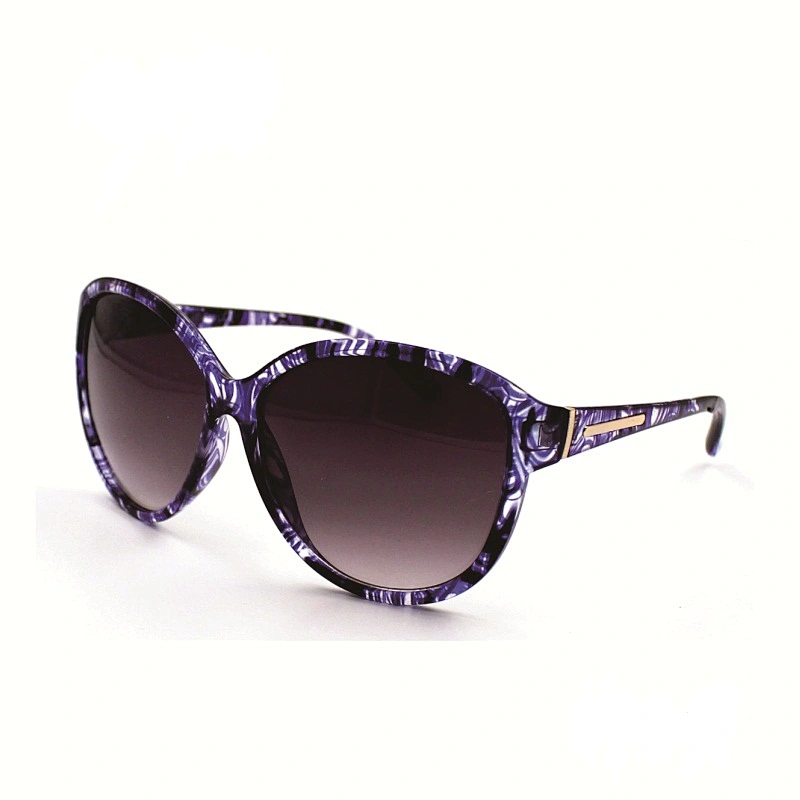 2019 vintage fashion blue trans print sunglasses