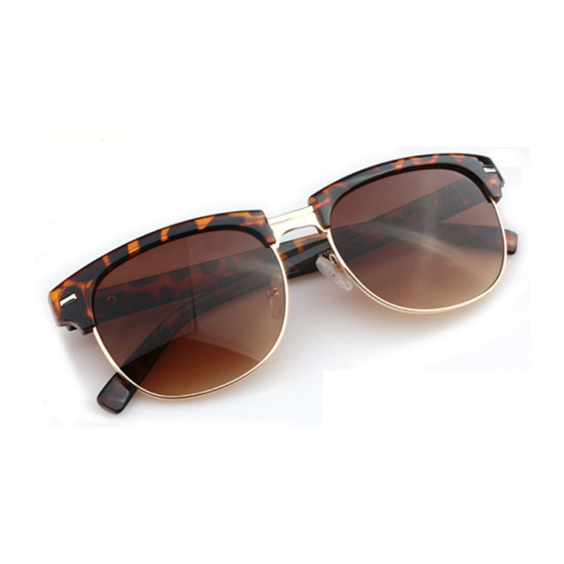 Fashion Style Sunglasses Square Sun Glasses Plastic Metal Sunglasses