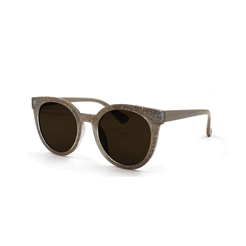 Shiny thin custom PC frame cat eye sunglasses women