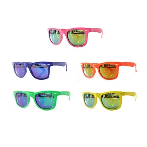 Fashionable colorful retro wholesale kids sunglasses