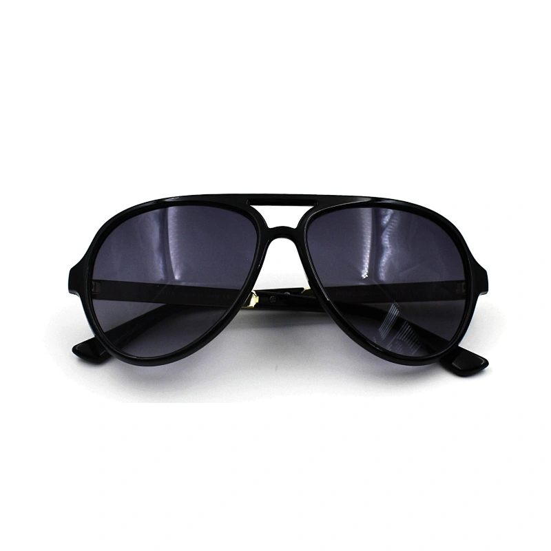Custom wholesale plastic frame women pilot sunglasses