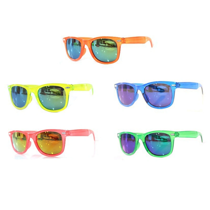 Fashionable colorful retro wholesale kids sunglasses