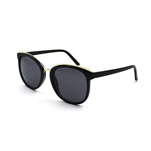 2021 Shades retro fashion slim temple metal bridge sunglasses