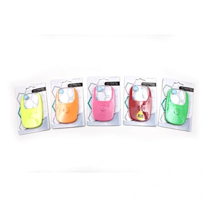 Pocket portable rectangular magnifying glass with LED light
