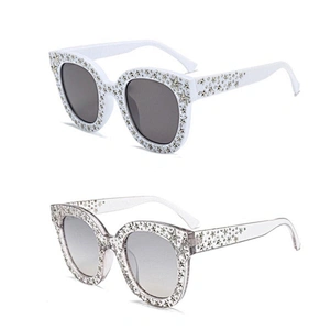 2021 Hottest big frame square shape new colors sunglasses