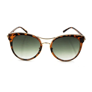 2021 Fashionable classic brown sunglasses woman